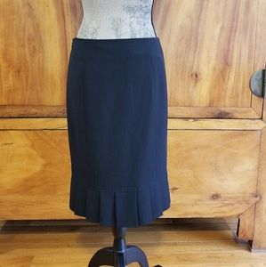 Atelier Boutique black skirt with bottom ruffle